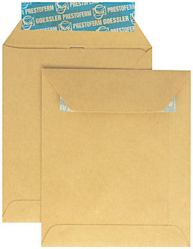 GOESSLER Enveloppe s/fenêtre 105×125mm 2720 100g, brun 500 pcs.