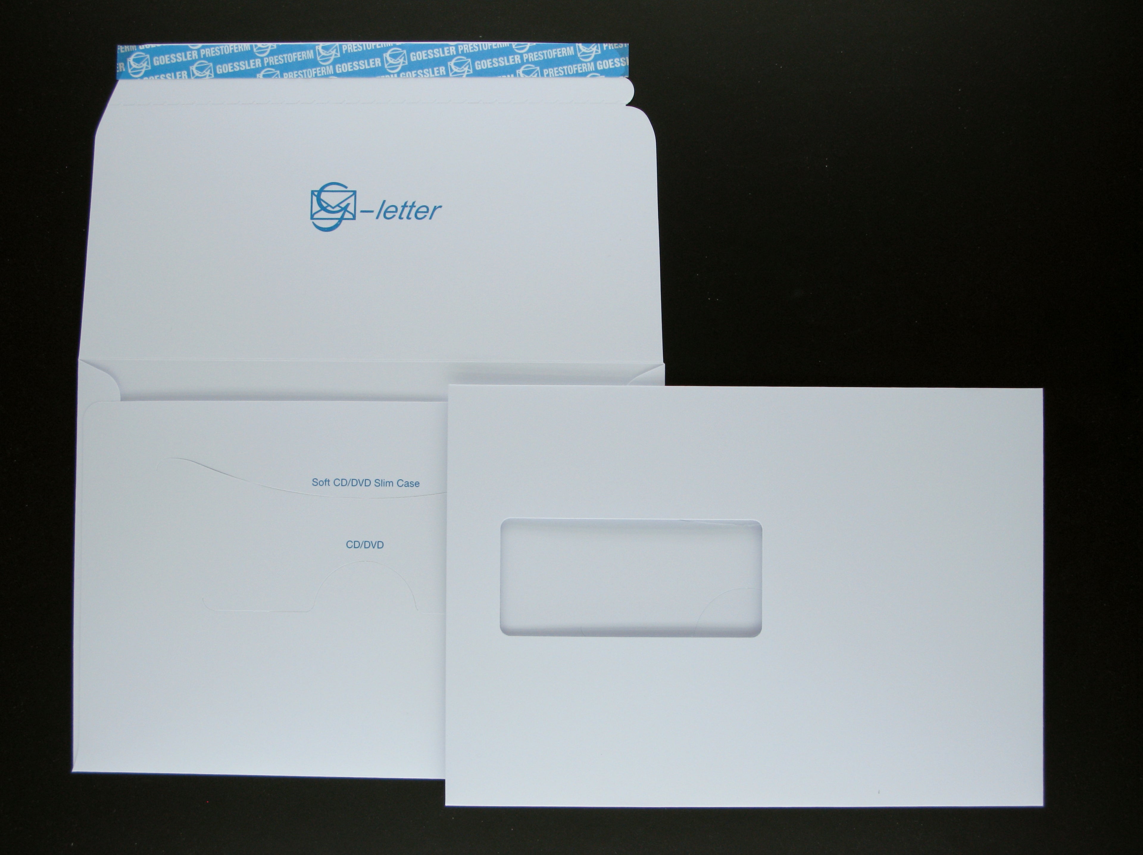 GOESSLER DVD/CD enveloppe fên. C5 2792 200g 100 pcs.