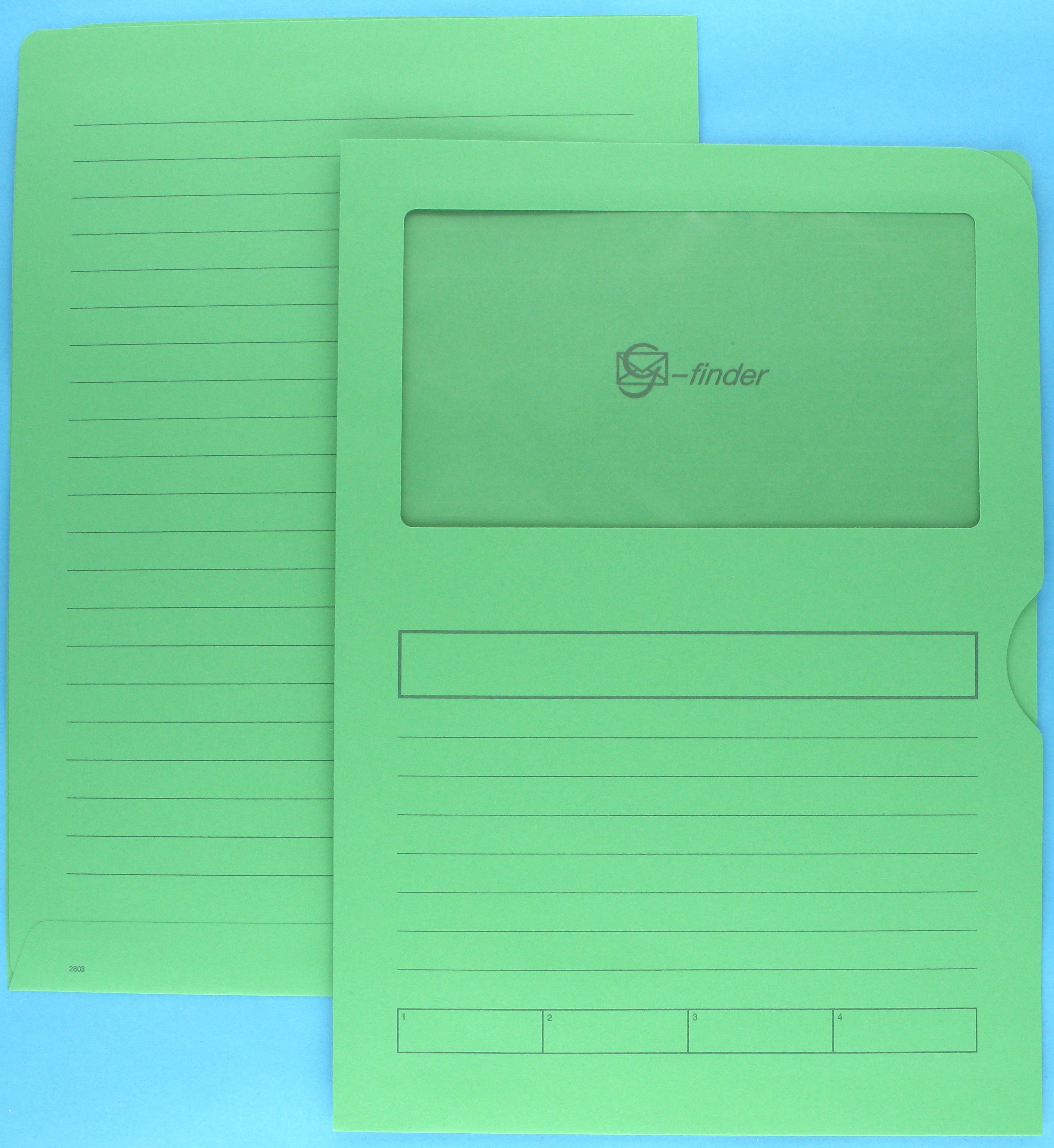 GOESSLER Dossiers G-Finder 220x310mm 2803 vert 100 pcs.