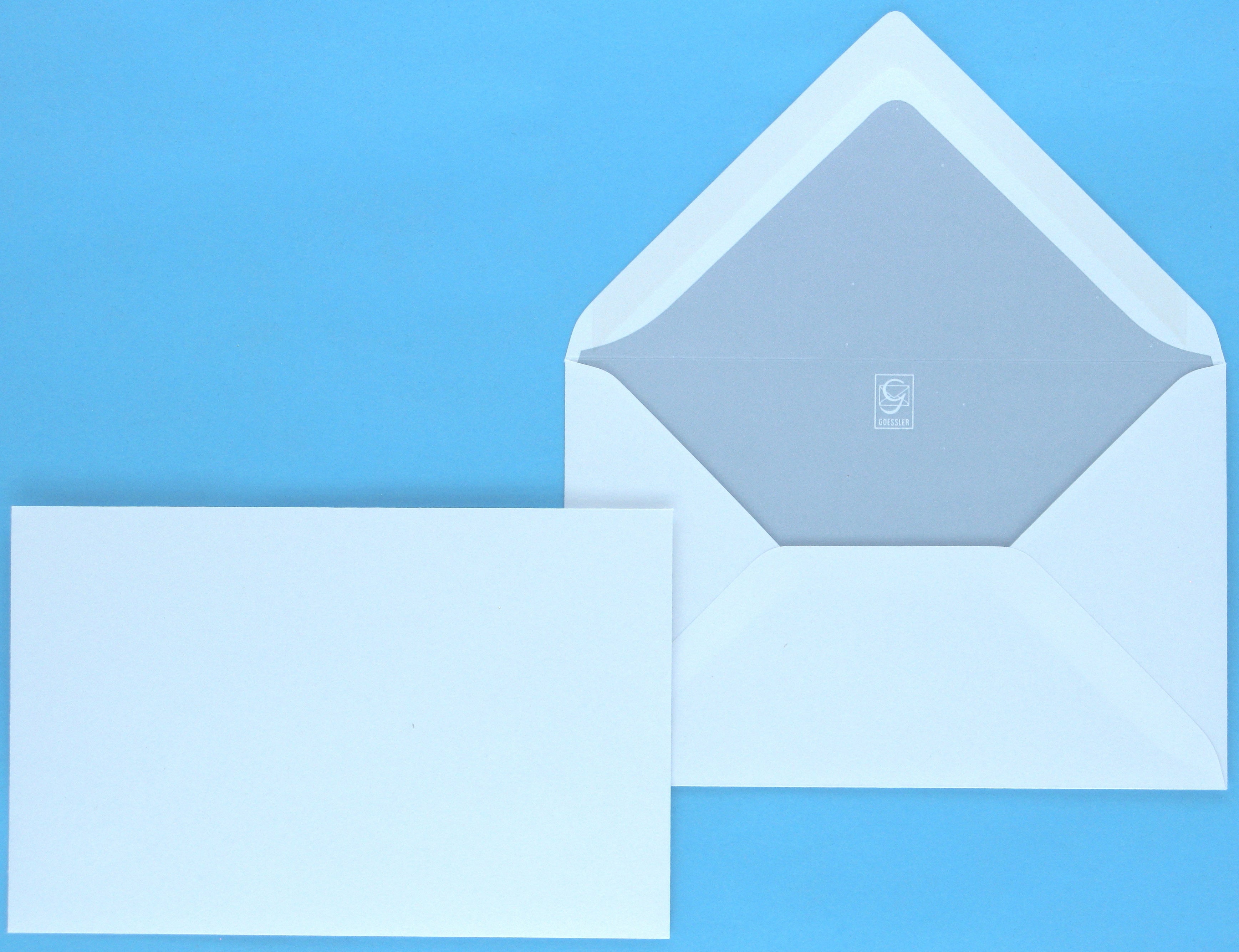 GOESSLER Enveloppe 49 140x90mm 3008 gris 500 pcs.