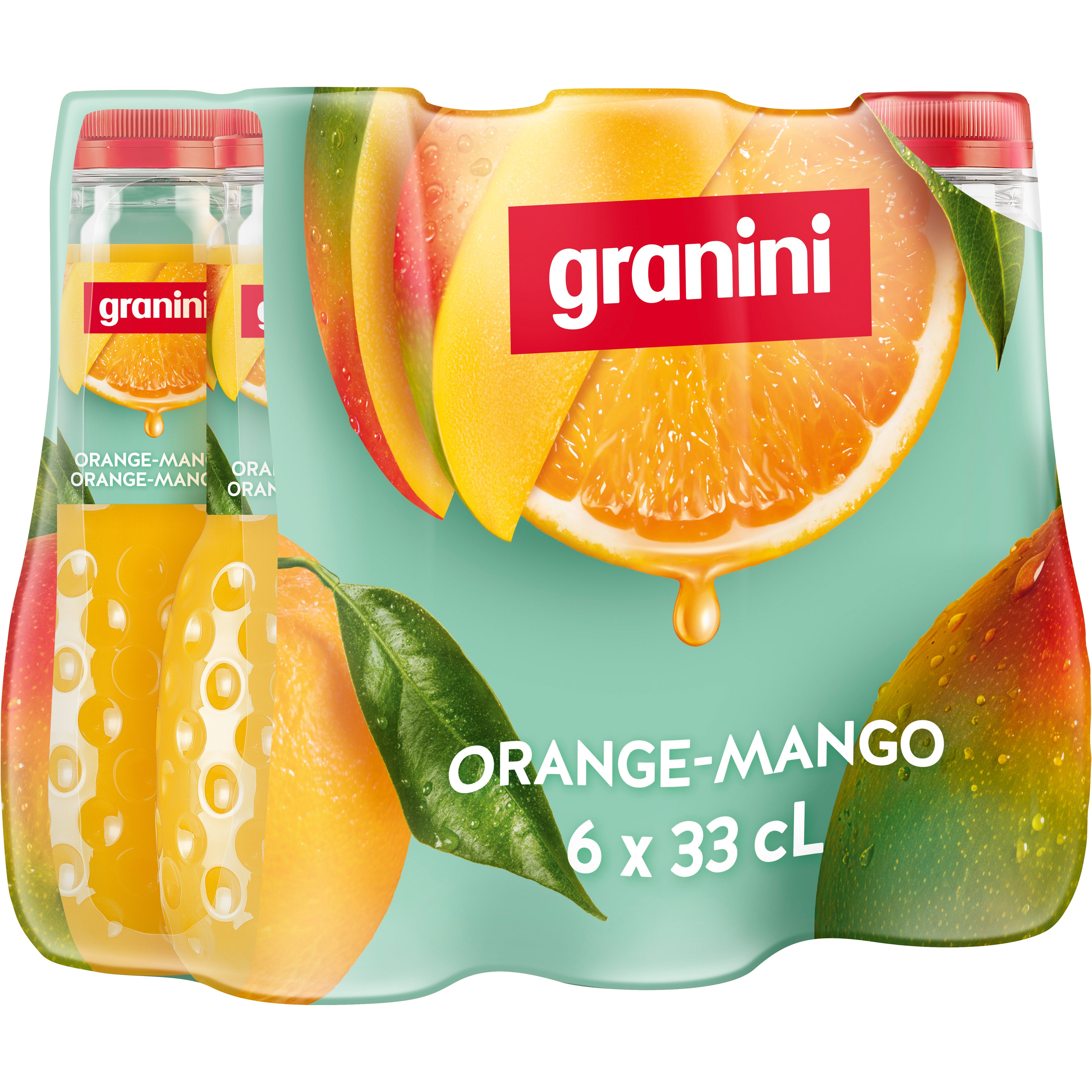 GRANINI Orange-mangue 12326924 33 cl, 6 pcs.