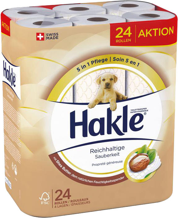 HAKLE Papier-toilette 4164808 nettoyage 24 Rl.