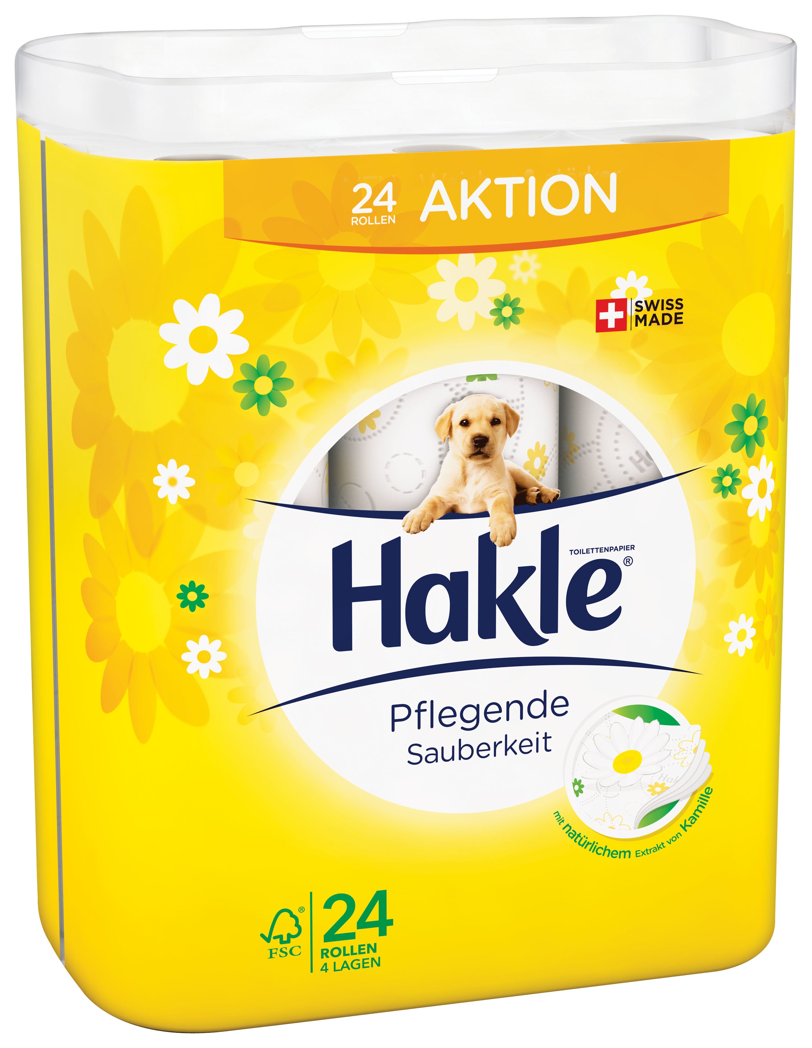 HAKLE Papier toilette camille 4410808 24 rouleaux, 4 couches