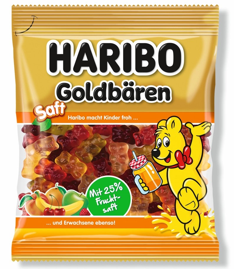 HARIBO Ours d'or de jus 31364 Sac 160g
