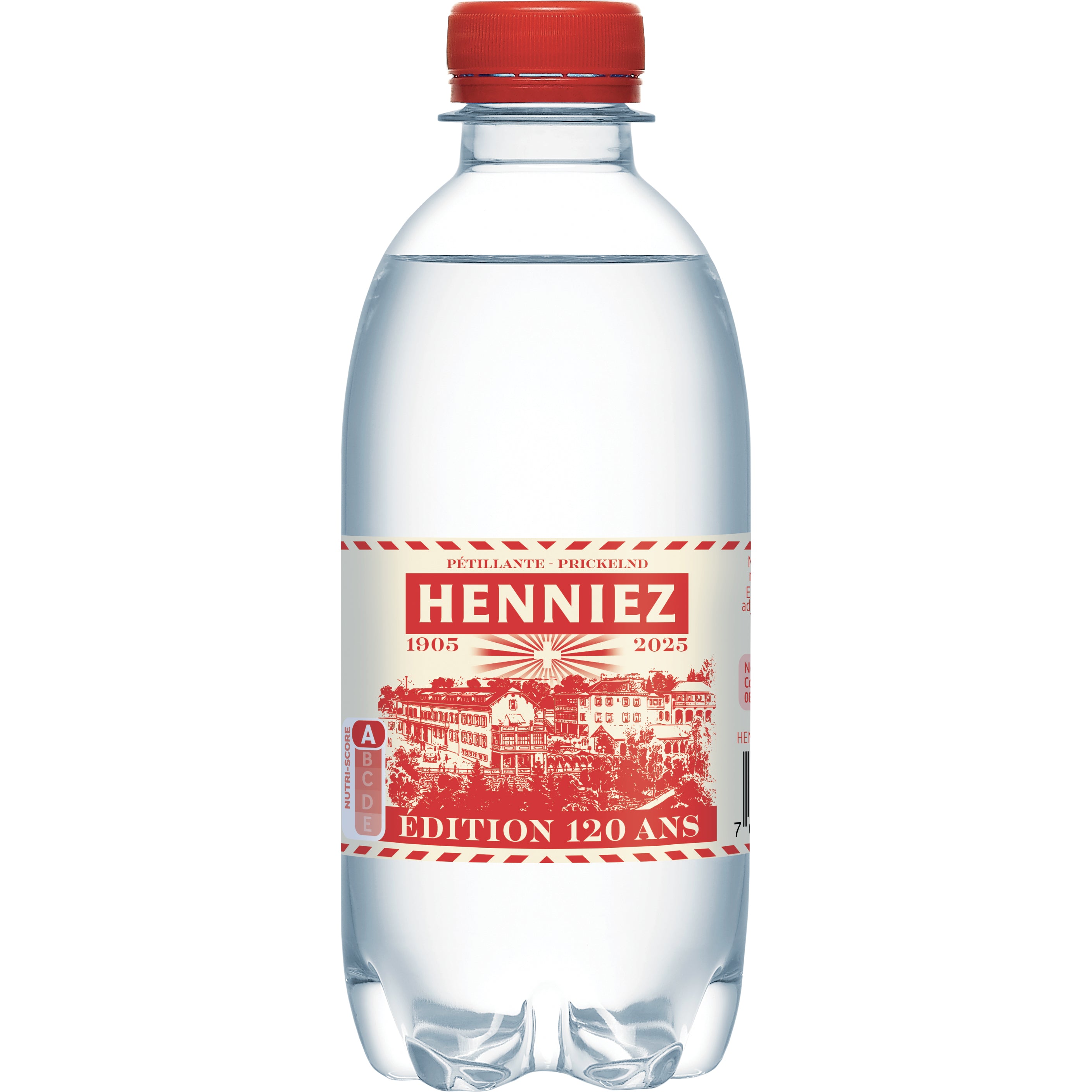 HENNIEZ rouge, gazéifié 12539369 33 cl, 24 pcs.