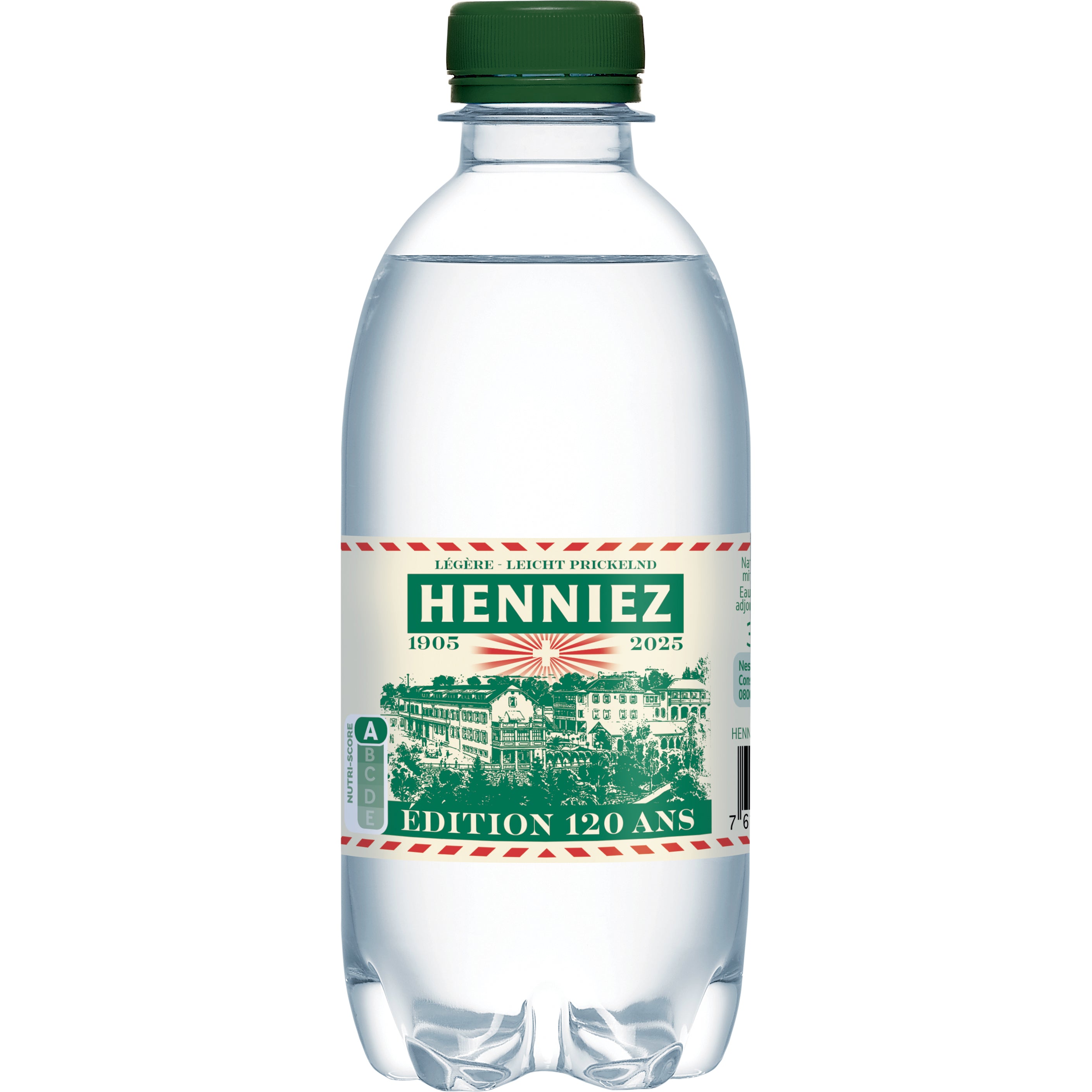 HENNIEZ vert, peu gazéifié 12539376 33 cl, 24 pcs.