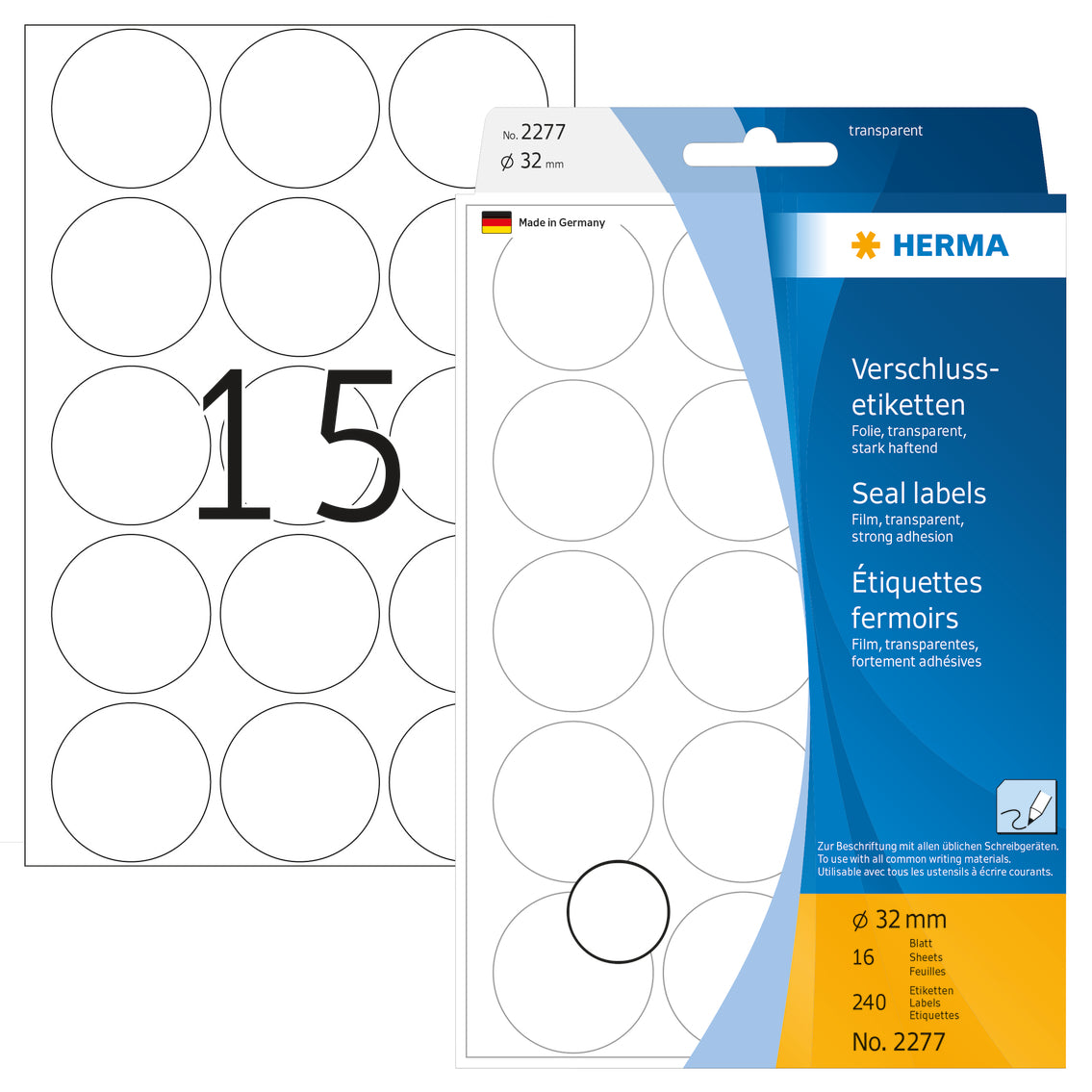 HERMA     Etiquettes                32mm