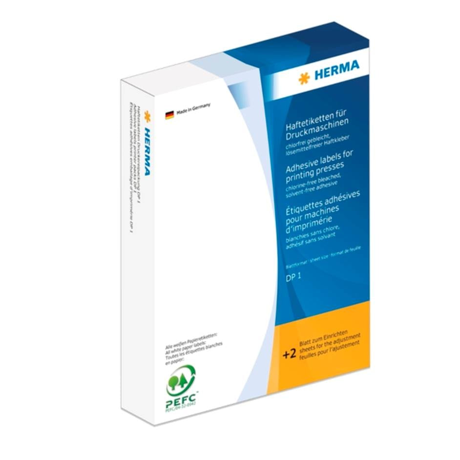 HERMA     Etiquettes DP1         52×82mm