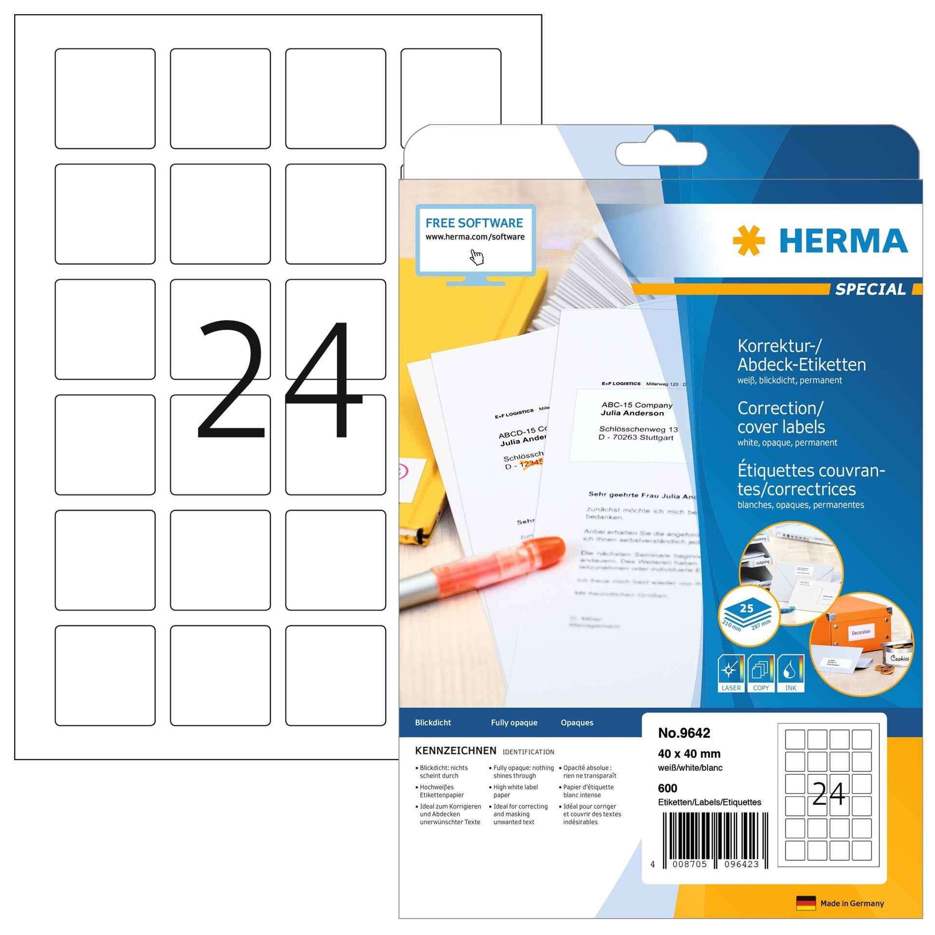 HERMA     QR-Code Etiq. 9642