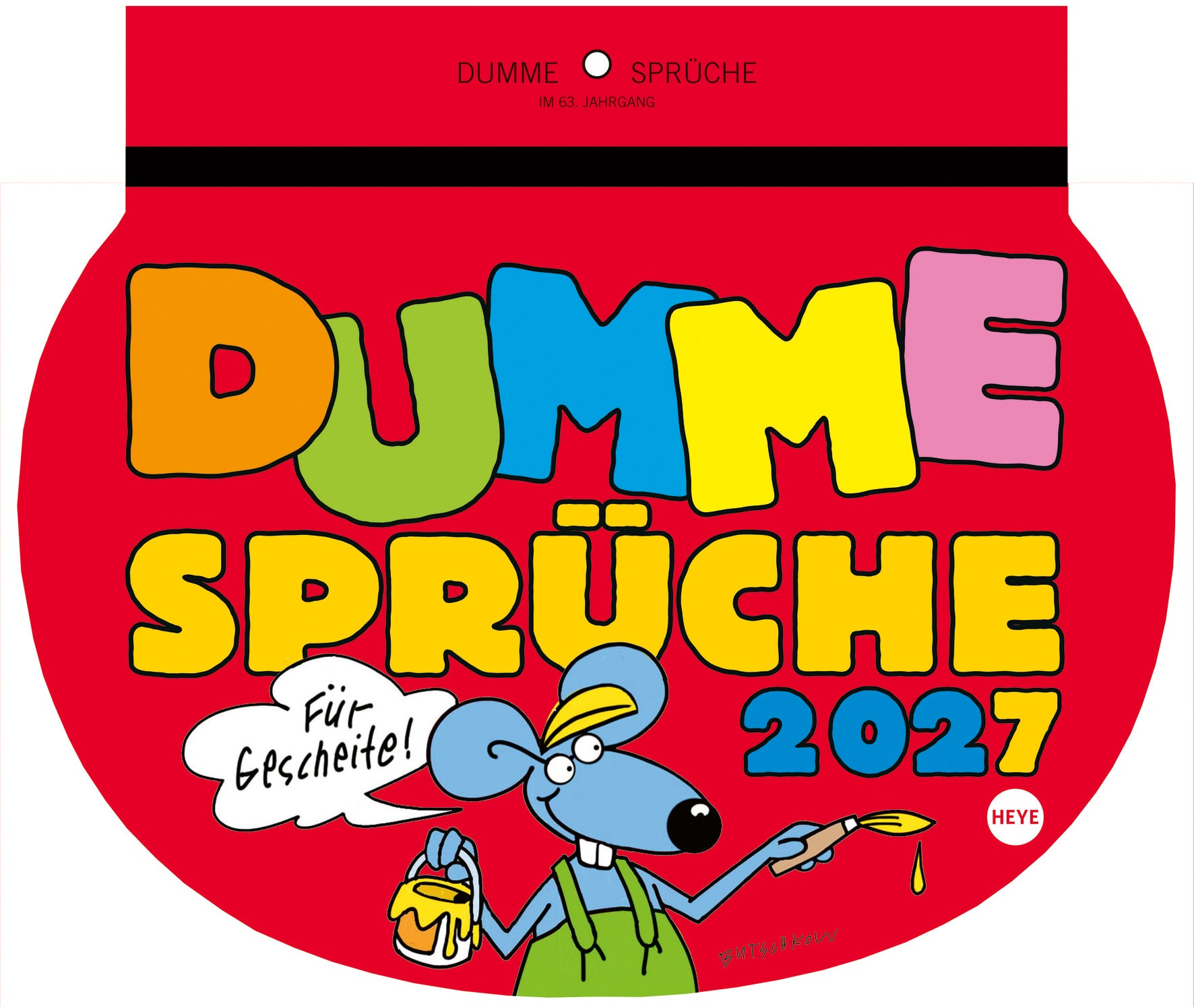 HEYE      Cal. à déchirer Sprüche   2027