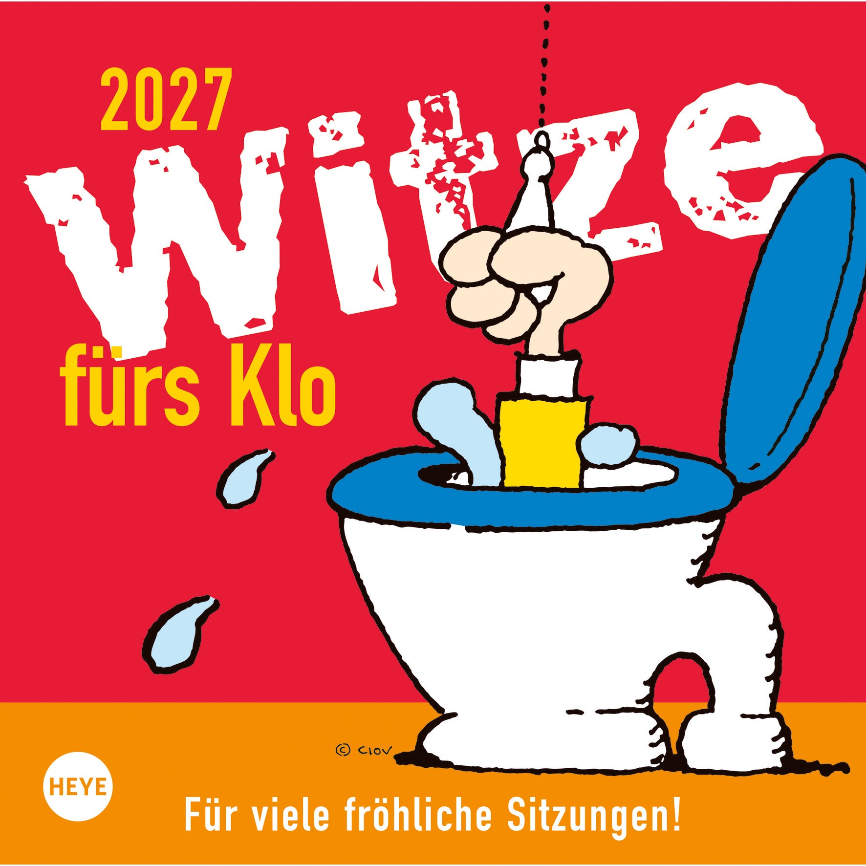 HEYE      Calendrier Witze fürs Klo 2027