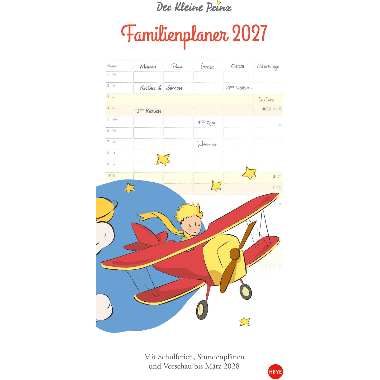 HEYE      Planificat. Petit Prince  2027