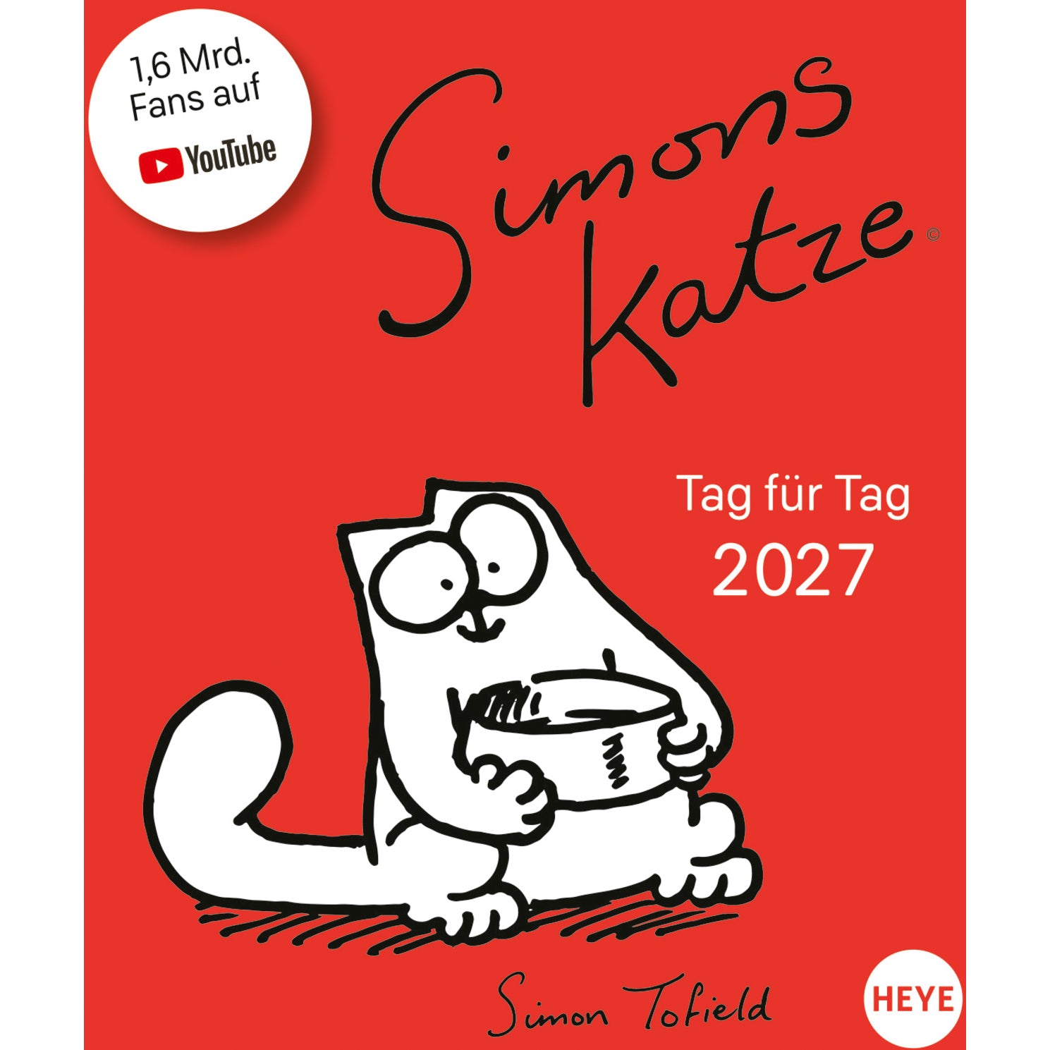 HEYE      Cal. à déchirer SimonsCat 2027