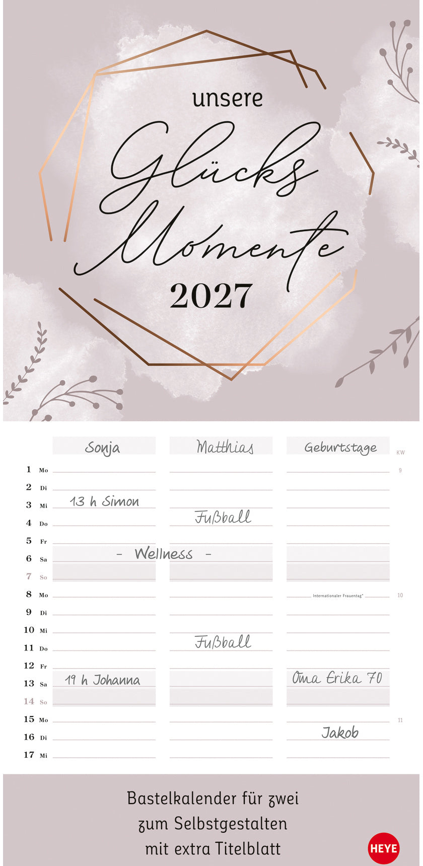 HEYE      Planifica. créatif pour 2 2027