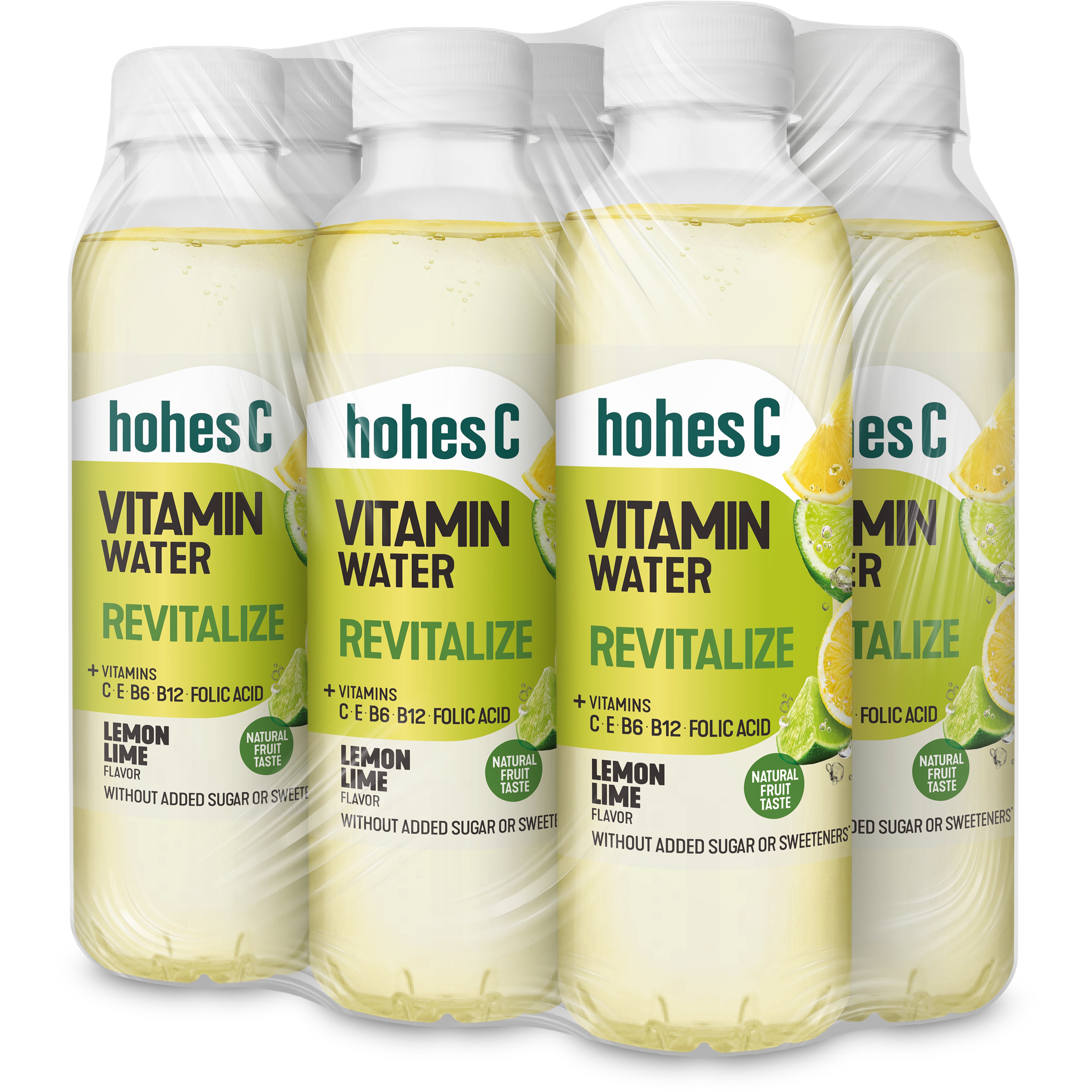 HOHES C Vitamin Water Revitalize 12614486 Lemon-Lime 50 cl, 6 pcs.