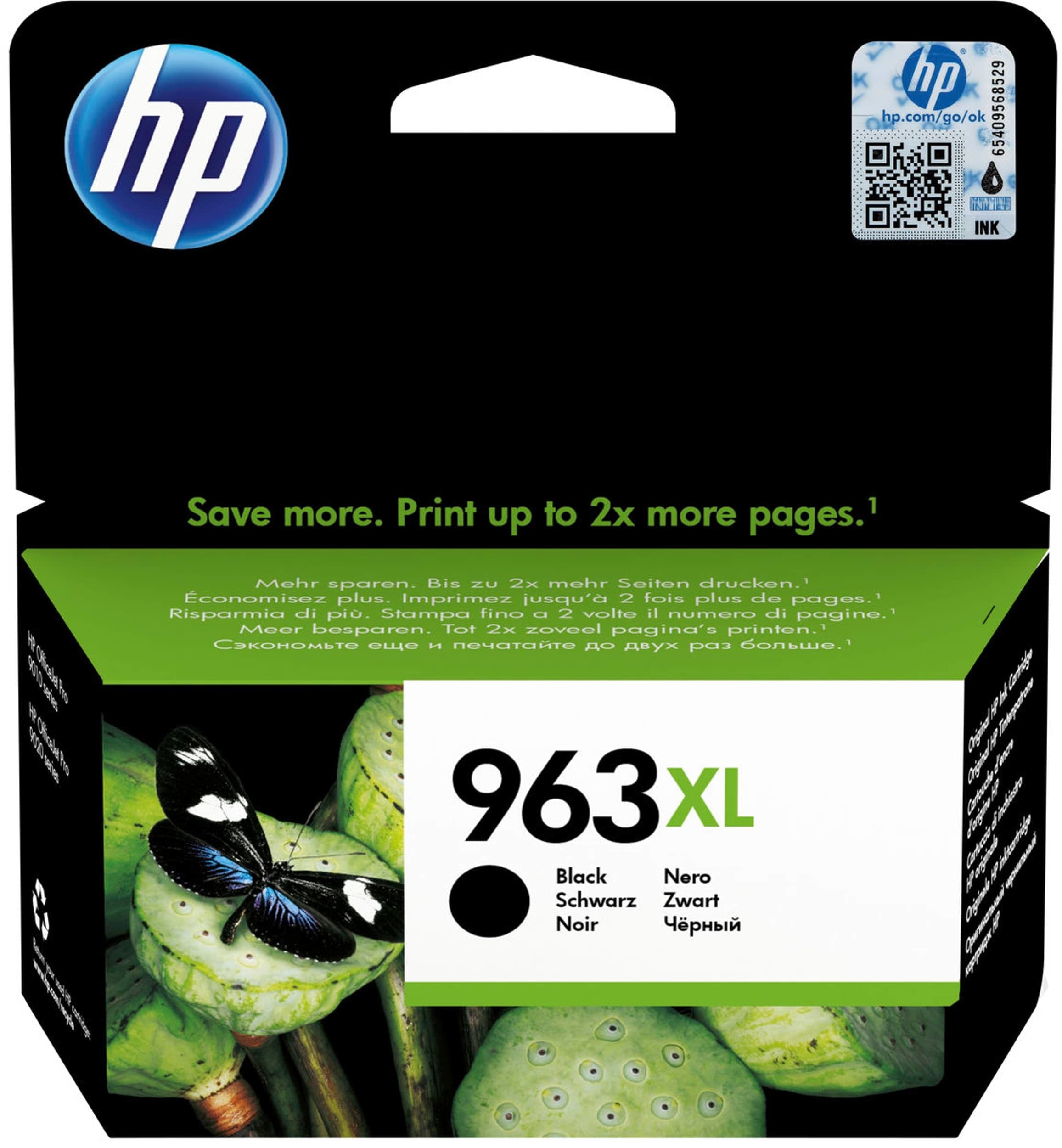 HP Cart. d'encre 963XL noir 3JA30AE OfficeJet 9010/9020 2000 p.
