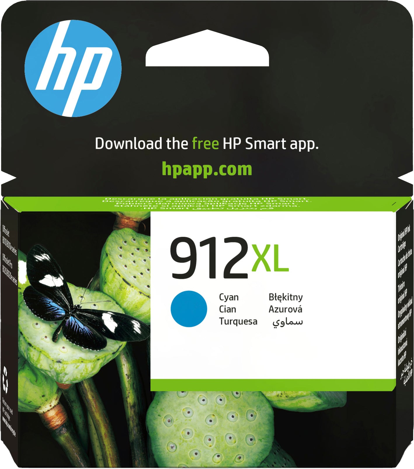 HP Cart. d'encre 912XL cyan 3YL81AE OfficeJet 8010/8020 700 p.