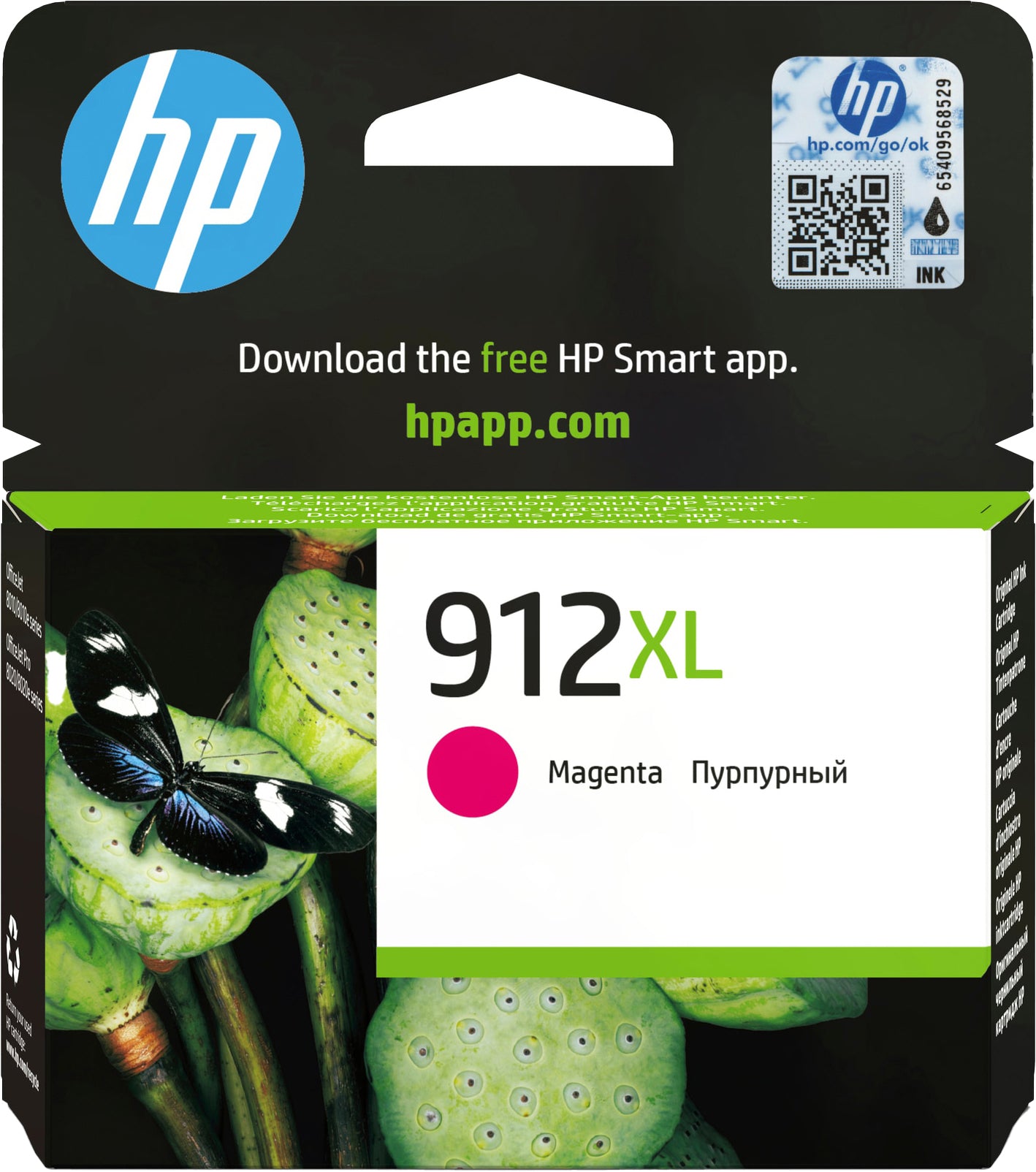 HP Cart. d'encre 912XL magenta 3YL82AE OfficeJet 8010/8020 700 p.
