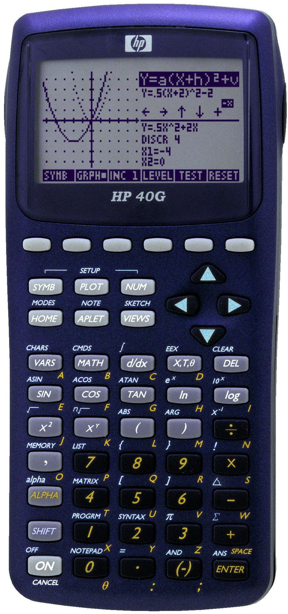 HP        Calculatrice