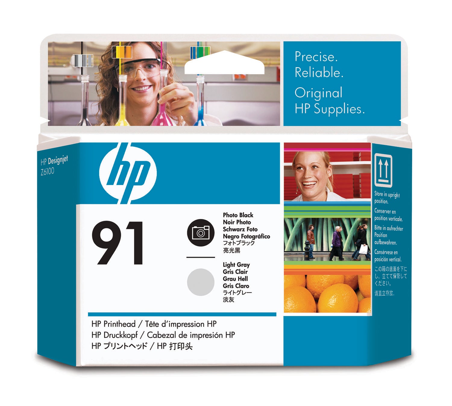 HP Tête d'impr.91 phot.b./gre.li. C9463A DesignJet Z6100