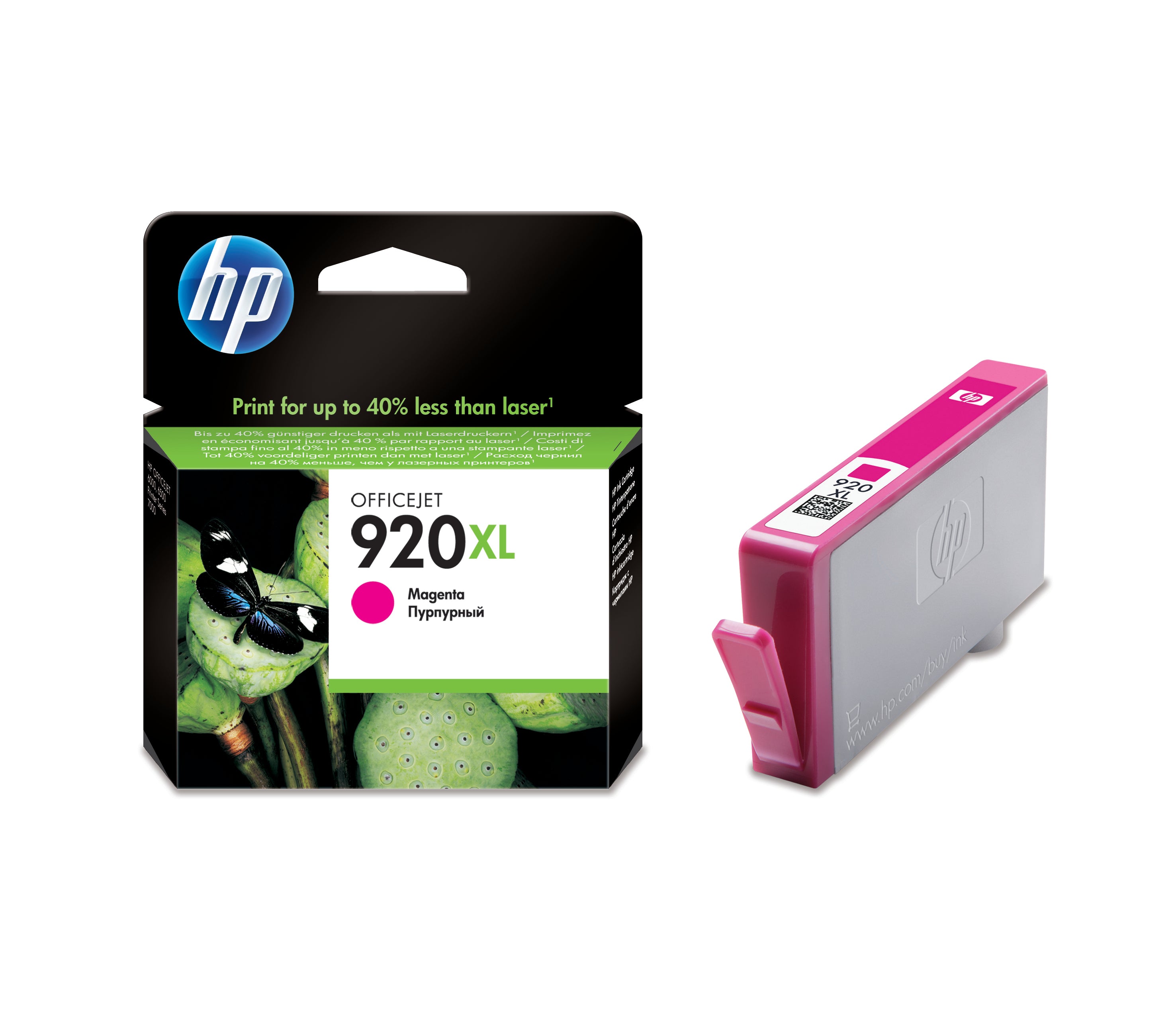 HP Cart. d'encre 920XL magenta CD973AE OfficeJet 6500 700 pages