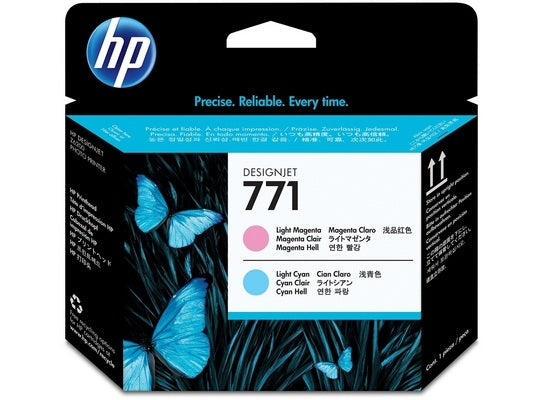 HP Tête d'impr.771 light mag/cyan CE019A DesignJet Z6200