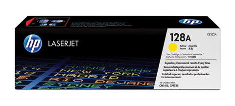 HP Cartouche toner 128A yellow CE322A Color LJ Pro CM1415 1300 p.