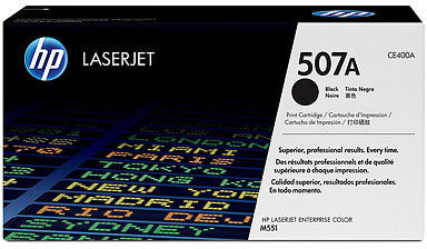HP Cartouche toner 507A noir CE400A LJ Enterprise 500 Col. 5500 p.