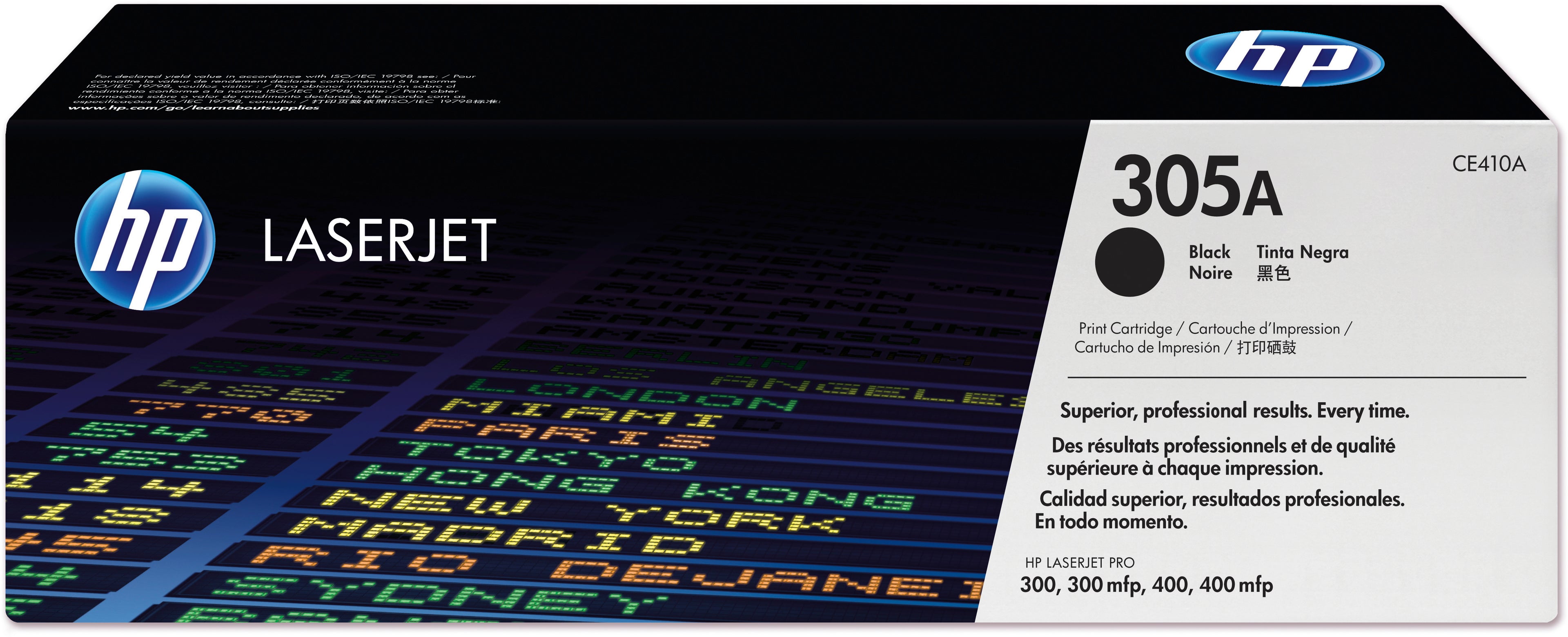 HP Cartouche toner 305A noir CE410A LJ Pro Color M375 2090 pages