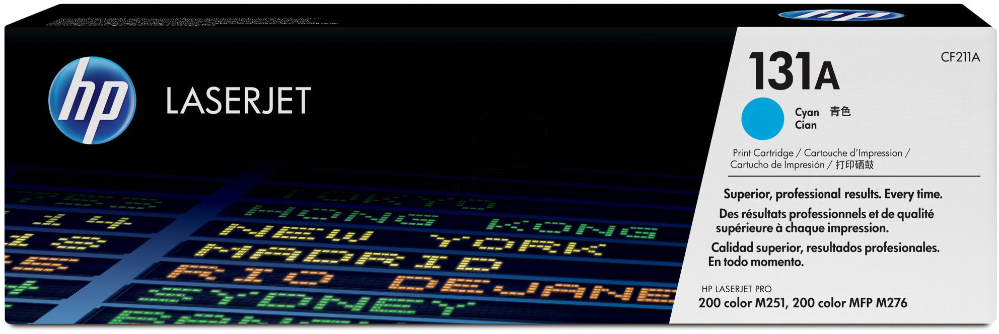 HP Cartouche toner 131A cyan CF211A LJ Pro 200 M276 1800 pages