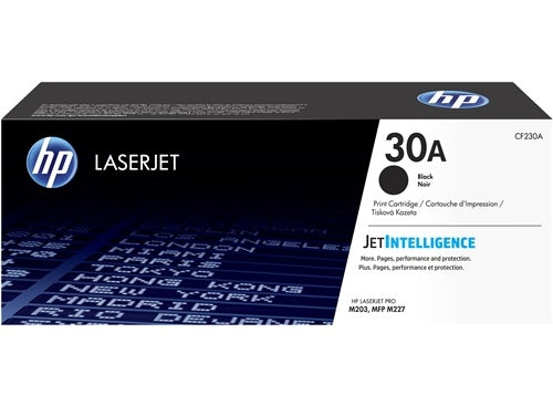 HP Cartouche toner 30A noir CF230A LaserJet Pro M203 1600 pages