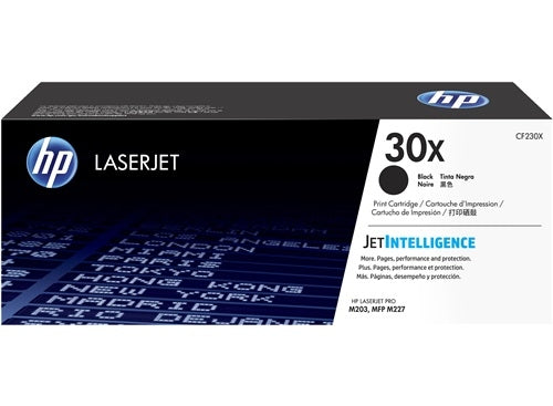 HP Cartouche toner 30X noir CF230X LaserJet Pro M203 3500 pages