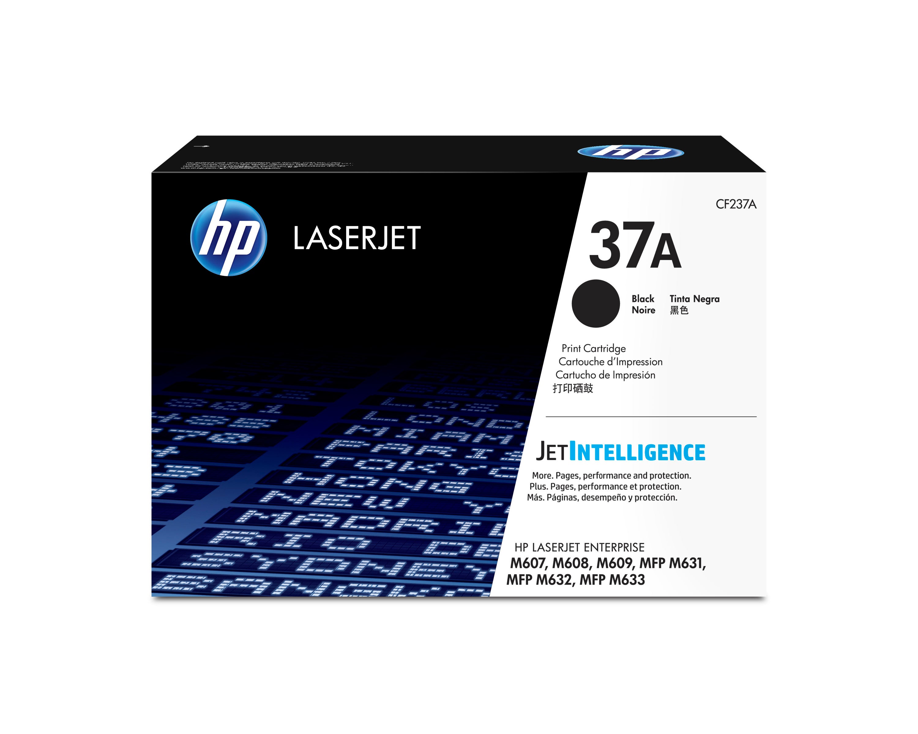 HP Cartouche Toner 37A noir CF237A LJ Enterprise M607 11'000 p.