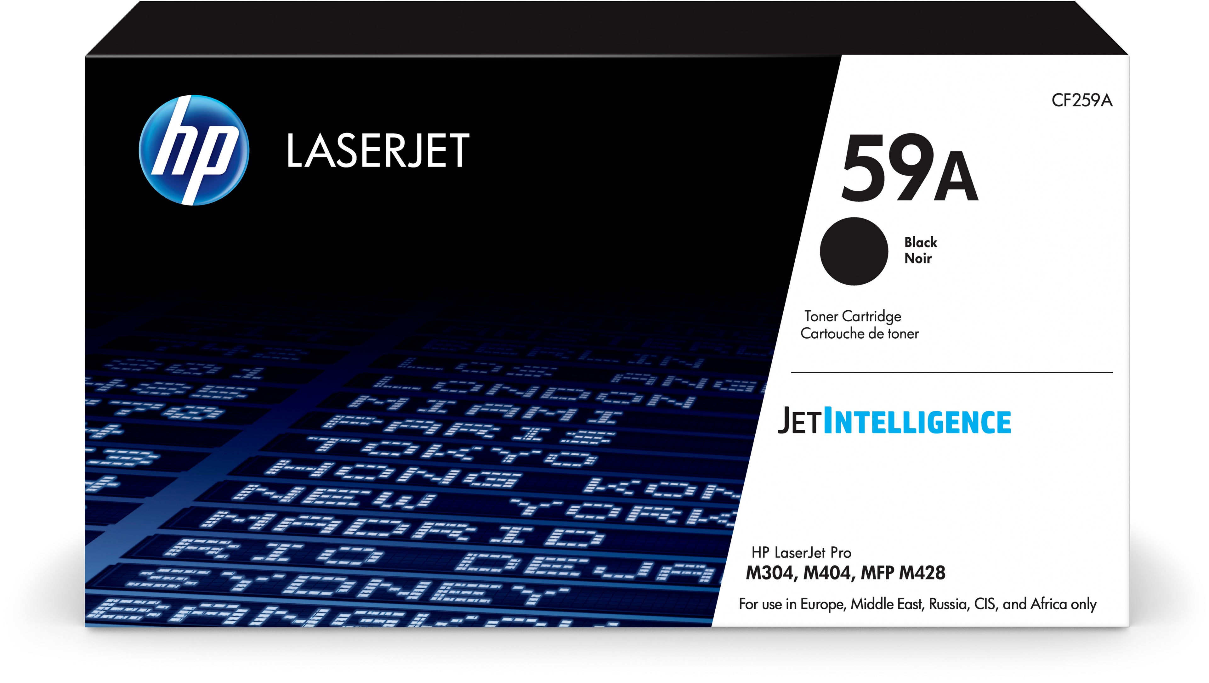 HP Cartouche Toner 59A noir CF259A LJ Pro M304/404 3000 p.