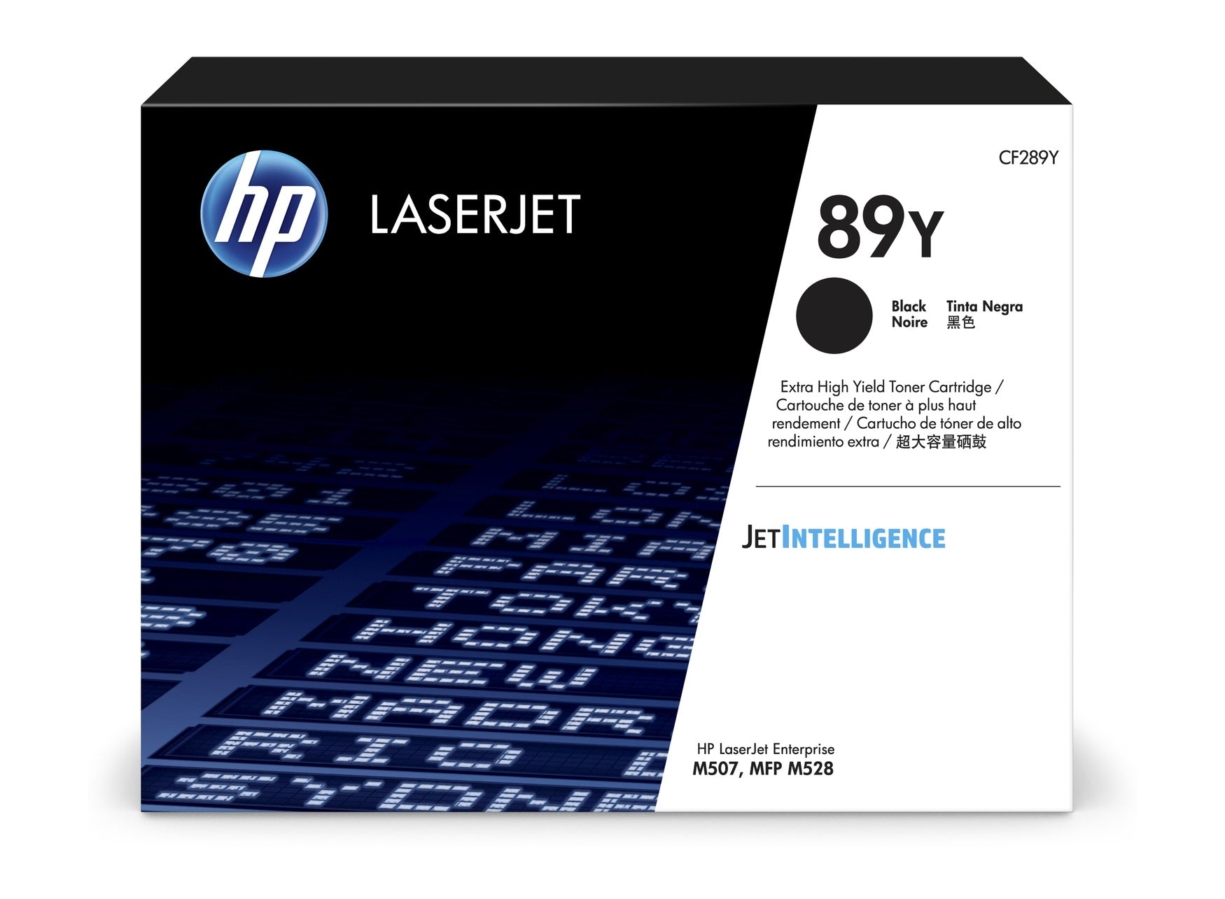 HP Cartouche toner 89Y noir CF289Y LJ Enterprise M507 20'000 p.