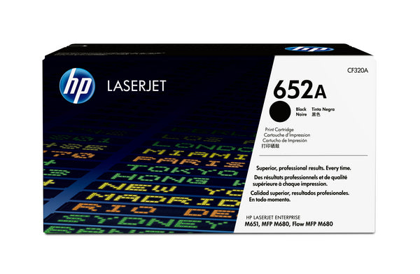 HP Cartouche toner 652A noir CF320A CLJ Enterprise M680 11'500 p.
