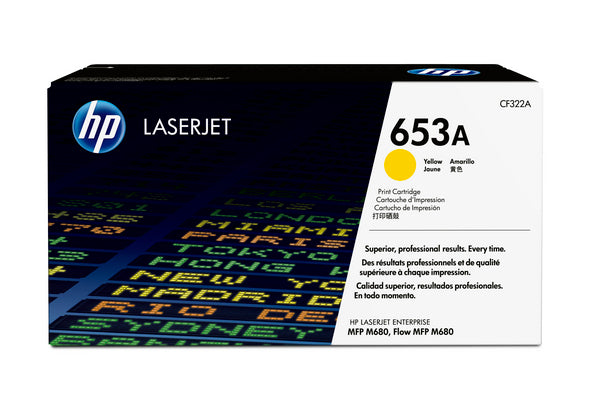 HP Cartouche toner 653A yellow CF322A CLJ Enterprise M680 16'500 p.