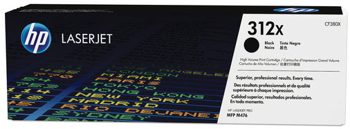 HP Cartouche toner 312X noir CF380X Color LJ Pro M476 4400 p.