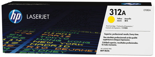 HP Cartouche toner 312A yellow CF382A Color LJ Pro M476 2700 p.