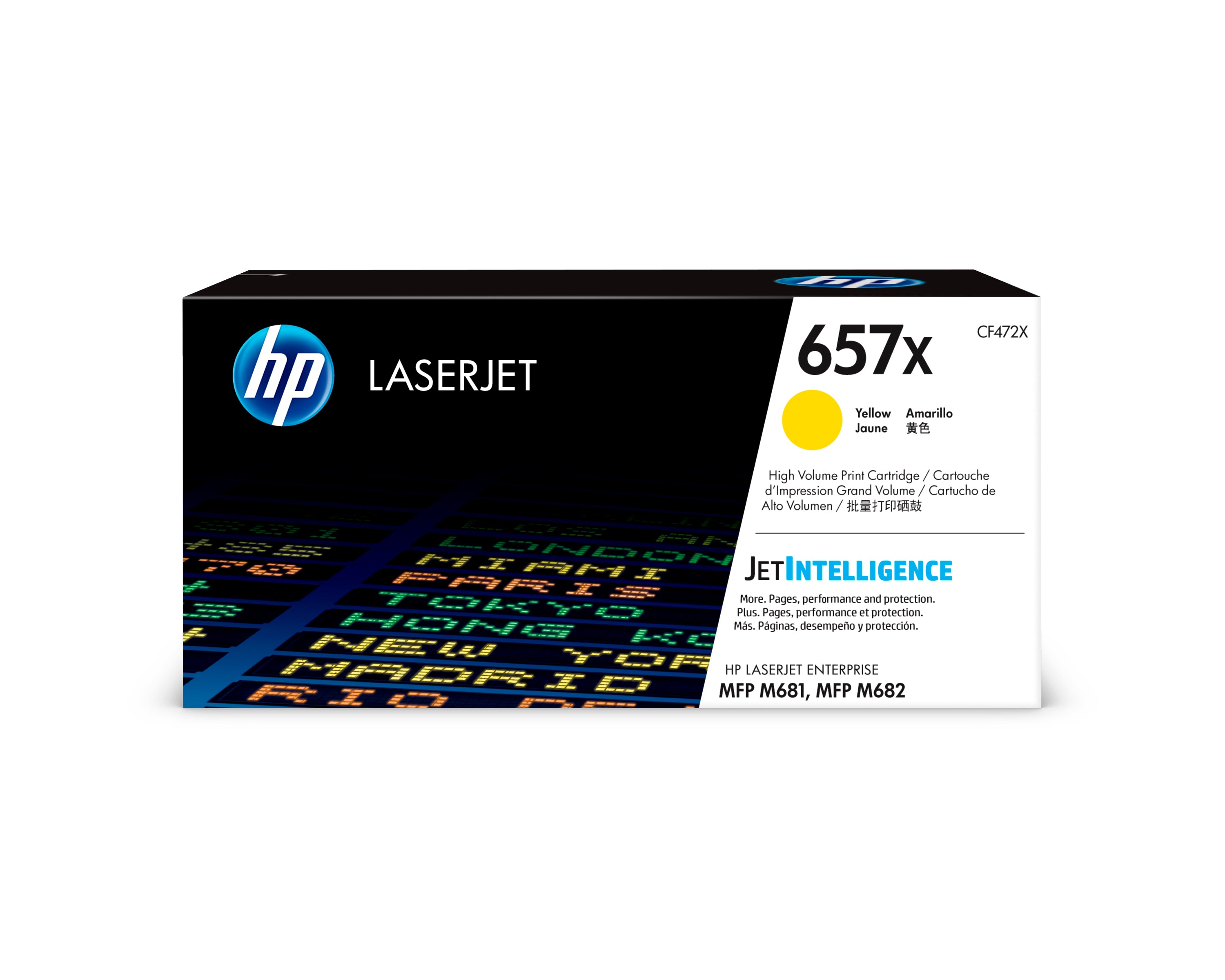 HP Cartouche Toner 657X yellow CF472X CLJ Enterprise M681 23'000 p.