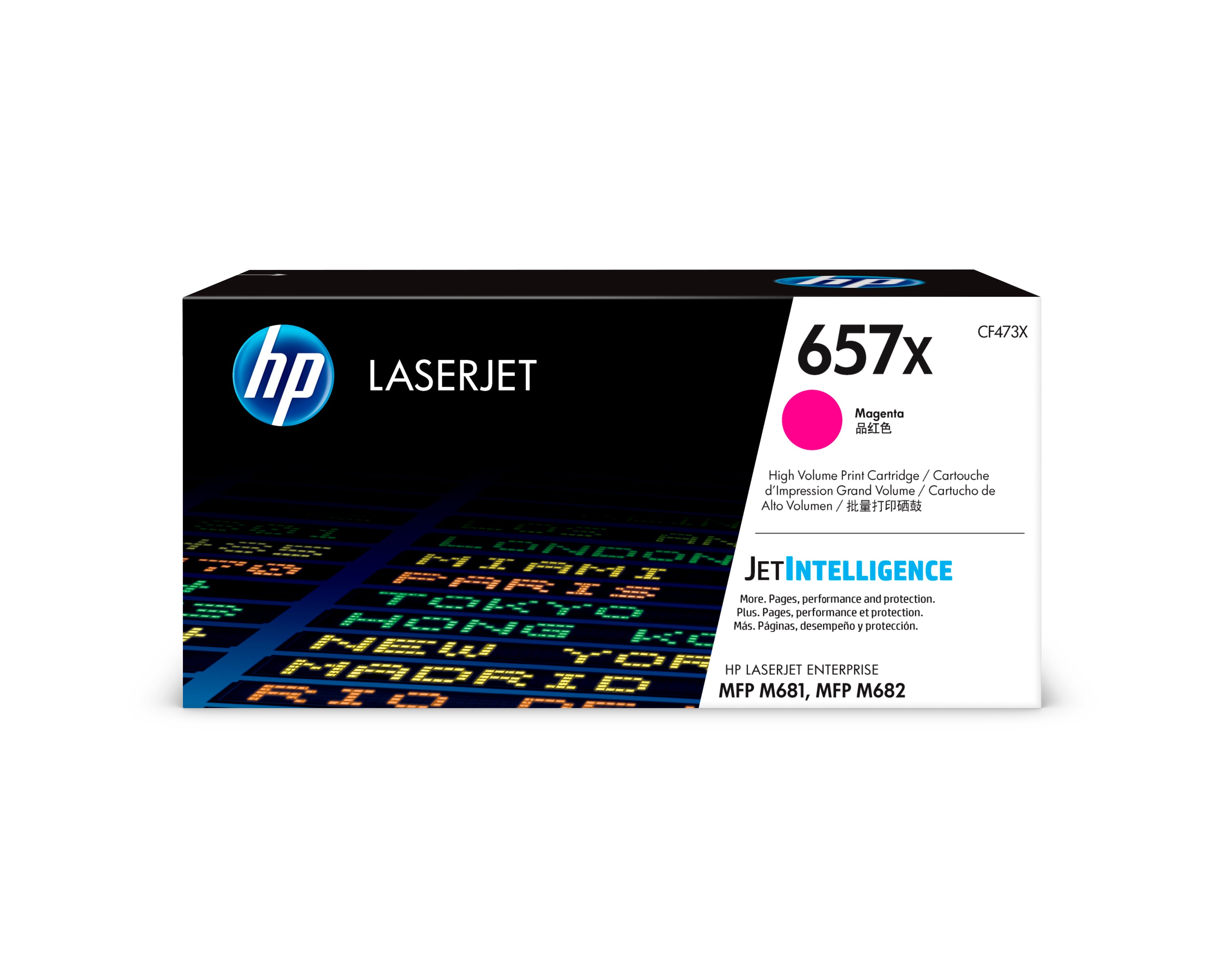 HP Cartouche Toner 657X magenta CF473X CLJ Enterprise M681 23'000 p.
