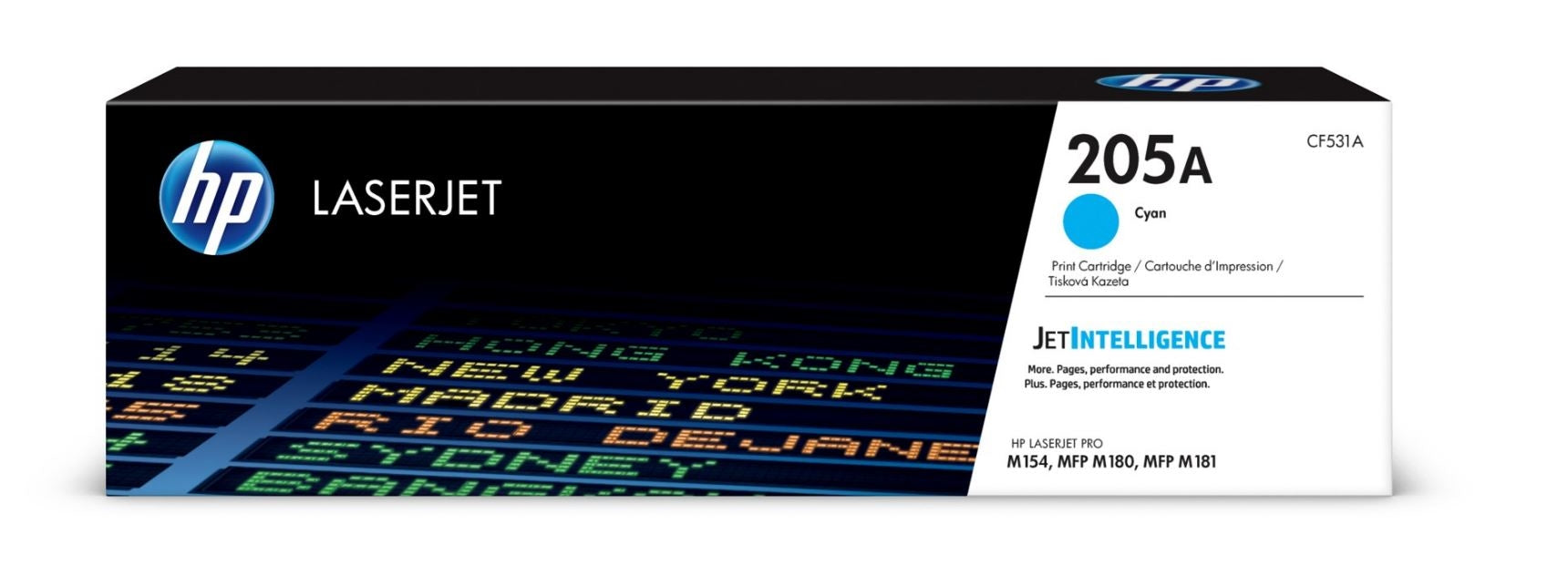 HP Cartouche Toner 205A cyan CF531A CLJ Pro MFP M180/181 900 p.