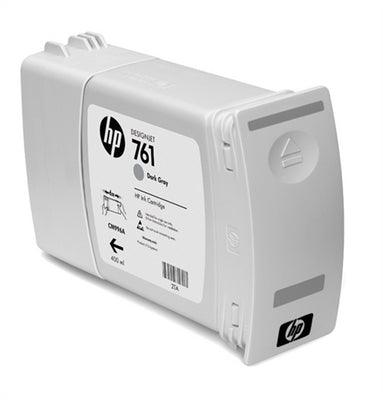 HP Cart. d'encre 761 dark grey CM996A DesignJet T7100 400ml