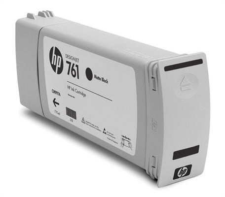 HP Cart. d'encre 761 matte black CM997A DesignJet T7100 775ml
