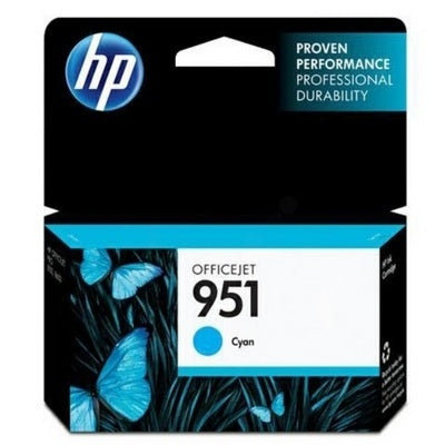 HP Cart. d'encre 951 cyan CN050AE OfficeJet Pro 8100 700 p.