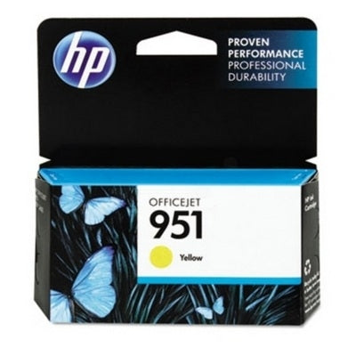 HP Cart. d'encre 951 yellow CN052AE OfficeJet Pro 8100 700 p.