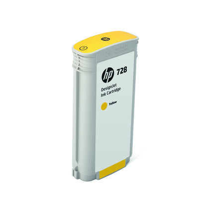 HP Cart. d'encre 728 yellow F9J65A DesignJet T730/T830 130ml