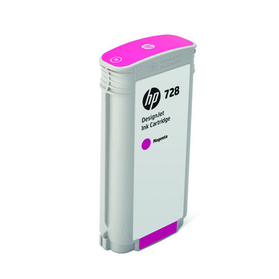 HP Cart. d'encre 728 magenta F9J66A DesignJet T730/T830 130ml