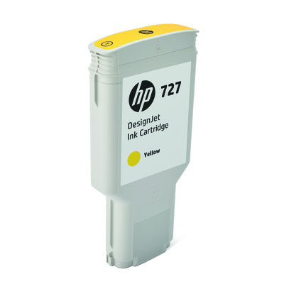 HP Cart. d'encre 727 yellow F9J78A DesignJet T930/T1500 300ml