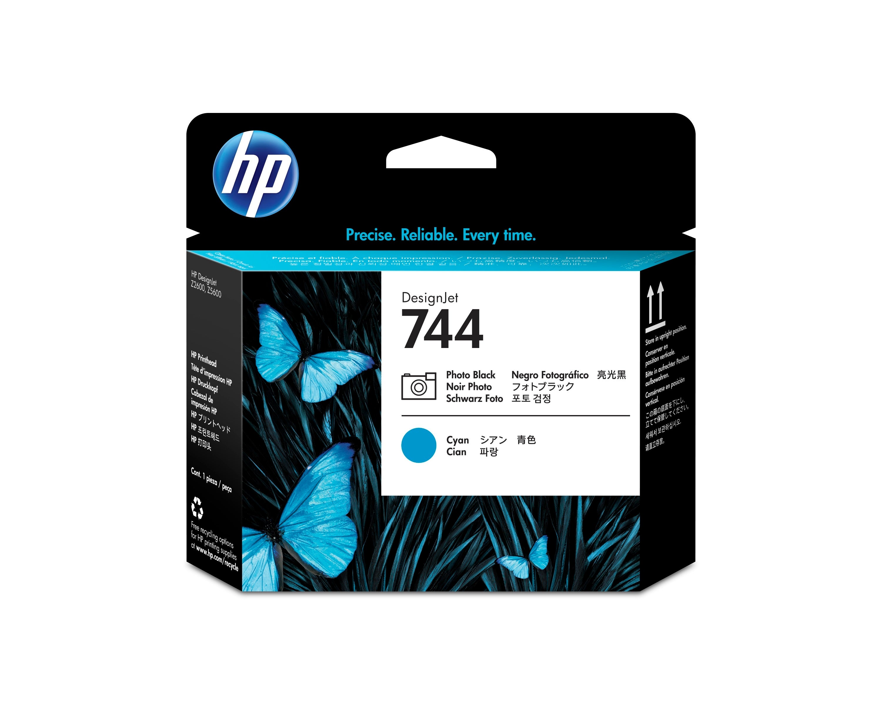HP Tête d'imp. 744 ph.black/cyan F9J86A DesignJet Z5600